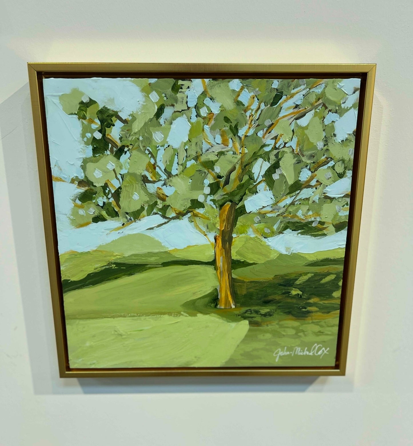 Georgia Elm tree painting
