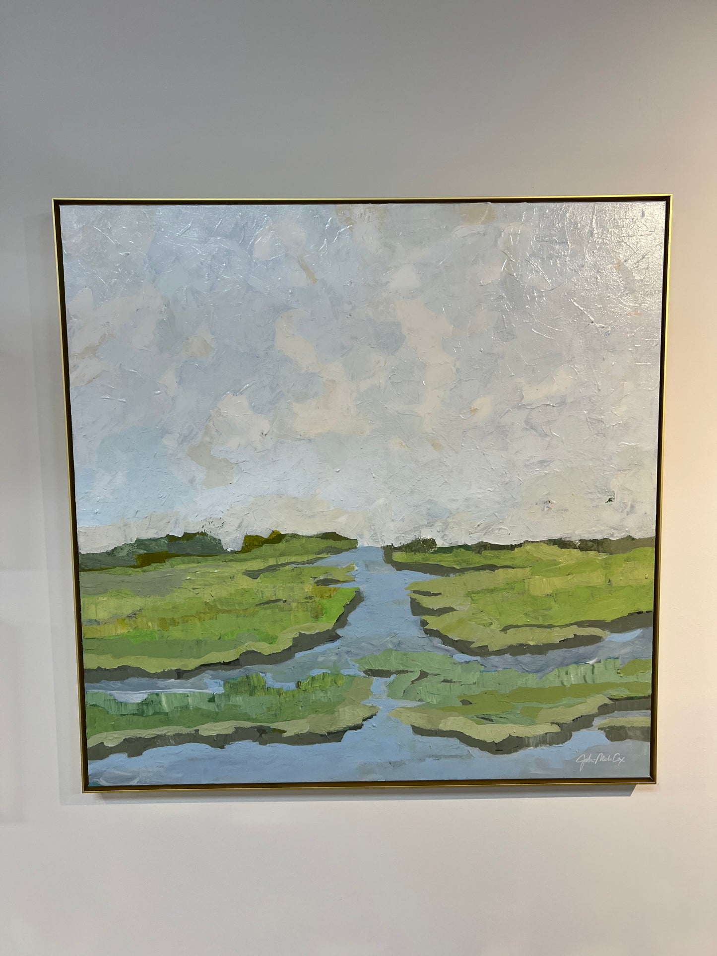 Low country wetlands painting