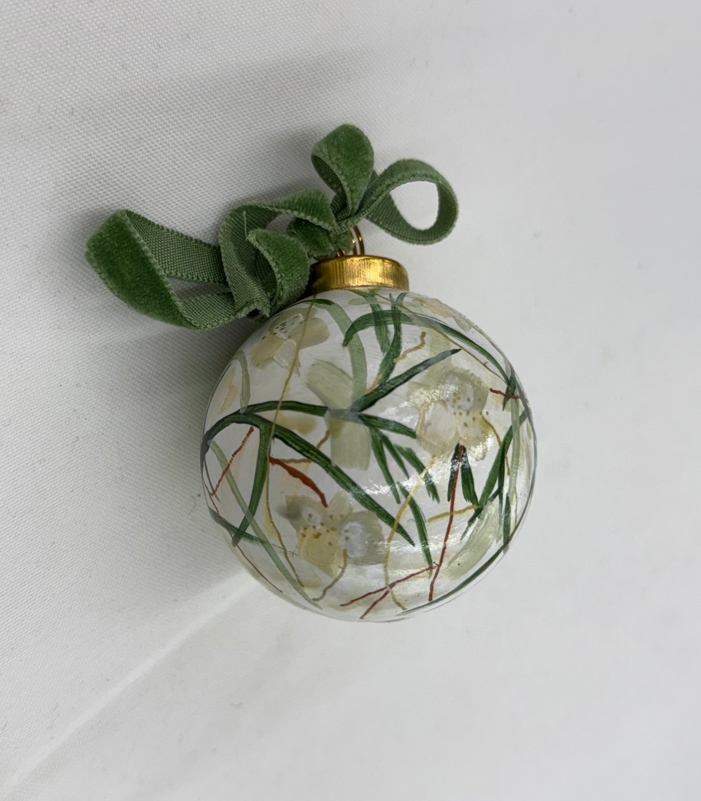 Floral Christmas Ornament
