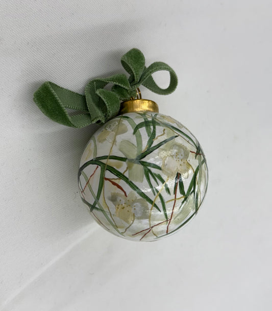 Floral Christmas Ornament